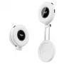 Ulanzi LM19 MagSafe LED video svetlo bi-color 2500K-8500K biela