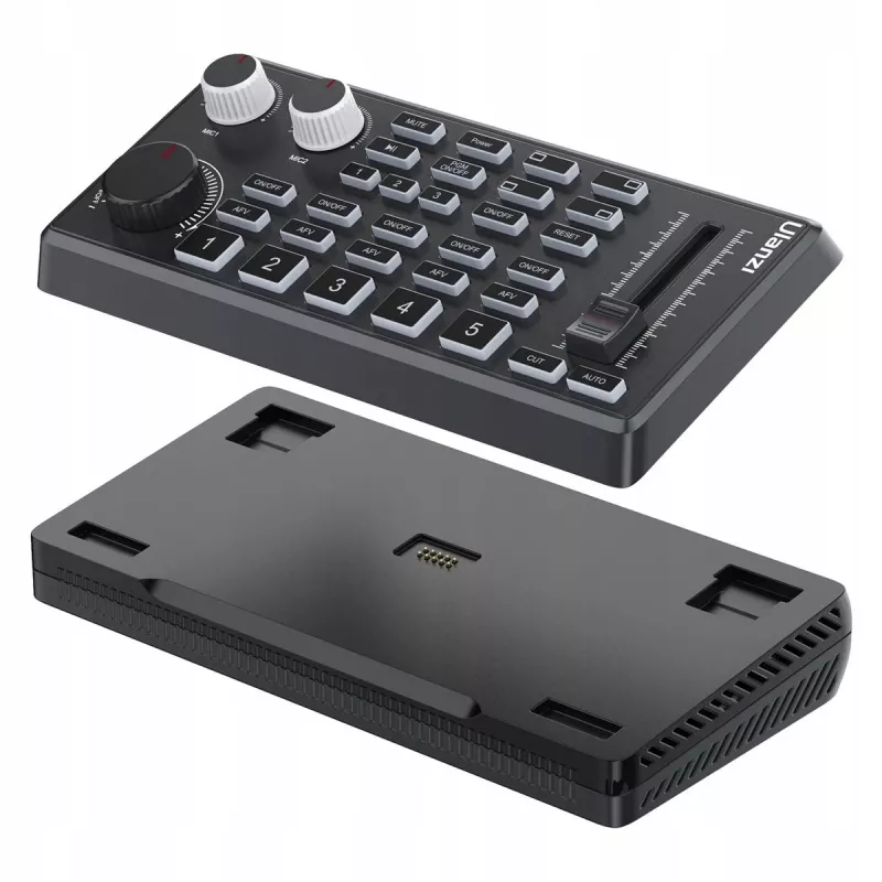 ULANZI D005 DD02 audio mixér zvuková karta pre live streaming, podcasting, gaming