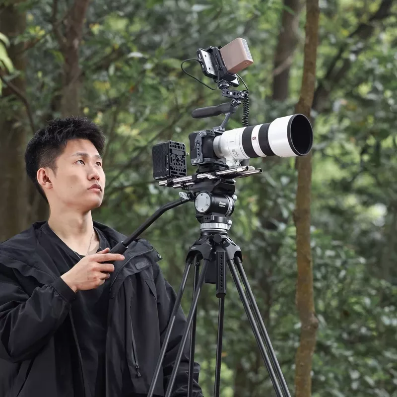 ULANZI T045 Heavy Duty tekutá video hlava 75mm polguľa nosnosť 10kg