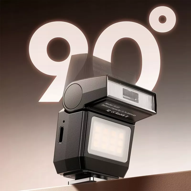 Ulanzi SL03 bi-color LED video svetlo - čierna