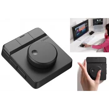 ULANZI D100H Bluetooth 5.0 haptický video ovládač s otočným gombíkom a OLED displejom