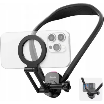 ULANZI MG14 magnetický nákrčník POV držiak pre telefón GoPro DJI Insta360