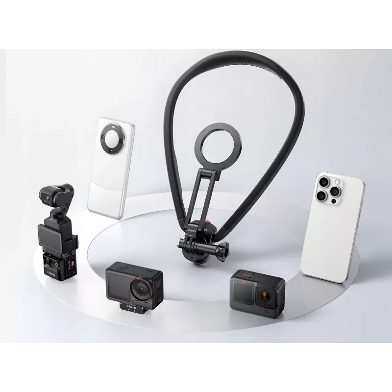 ULANZI MG14 magnetický nákrčník POV držiak pre telefón GoPro DJI Insta360