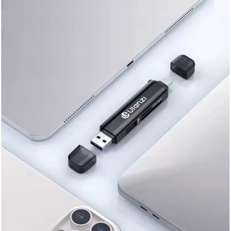 Ulanzi CR1 3-in-1 USB 3.0 / USB-C SD TF MicroSD čítačka kariet 150-200 MB/s