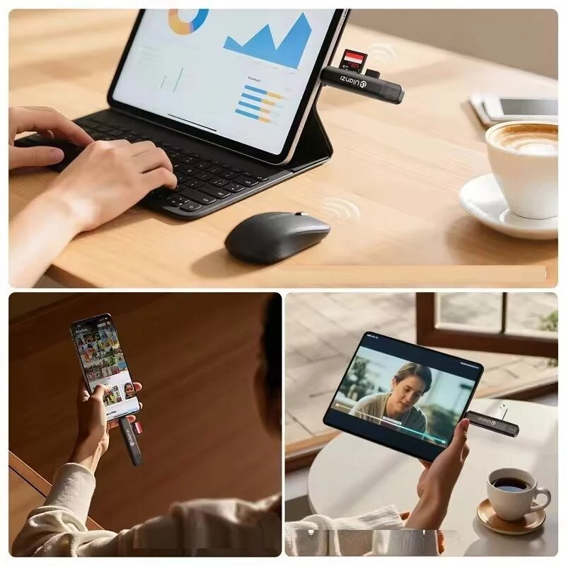 Ulanzi CR1 3-in-1 USB 3.0 / USB-C SD TF MicroSD čítačka kariet 150-200 MB/s