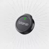 ULANZI A21 dual bezdrôtový lavalier mikrofón pre iPhone Lightning, dosah 100m, nabíjacie puzdro