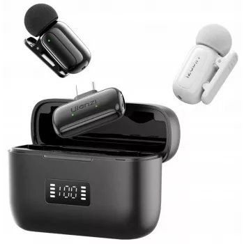 Ulanzi A200 2x bezdrôtový mikrofón 100m pre telefón USB-C