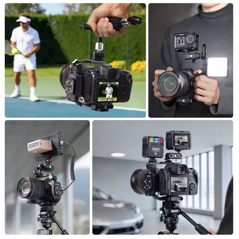 Ulanzi XJ01 Uka video rig / cage na telefón - čierny