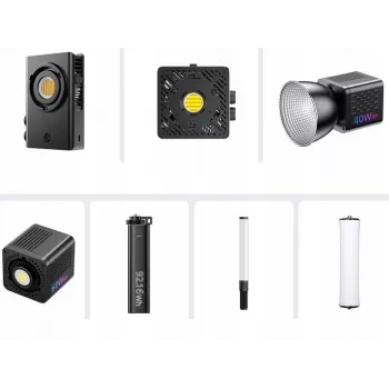 ULANZI RH-PD100W 100W USB-C napájací adaptér pre CO1, EC65, 40W Pro RGB, 60WBG5, VL360, AL60, AL120