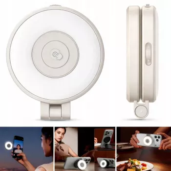 ULANZI LM21 LED video svetlo s MagSafe, 2500K-9000K, 6W, biele