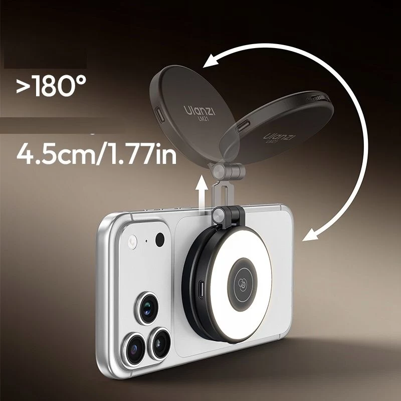 ULANZI LM21 LED video svetlo s MagSafe, 2500K-9000K, 6W, biele