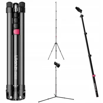 Ulanzi TT43II mini statív / statív na svetlo - 43 cm, nosnosť 2 kg, čierny