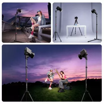 Ulanzi TT43II mini statív / statív na svetlo - 43 cm, nosnosť 2 kg, čierny