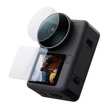 TELESIN sada tvrdeného skla pre DJI Osmo Action 6 (2x objektív + displej)
