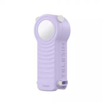 TELESIN tvrdé ochranné puzdro s popruhom pre DJI Osmo Pocket 4 - fialová