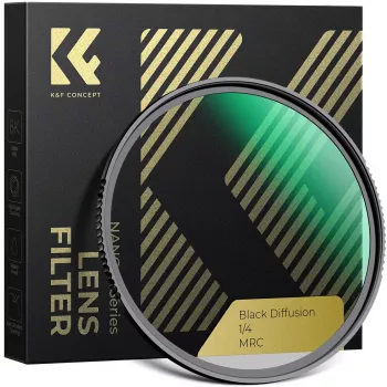 K&F Concept Black Diffusion 1/4 filter 58 mm