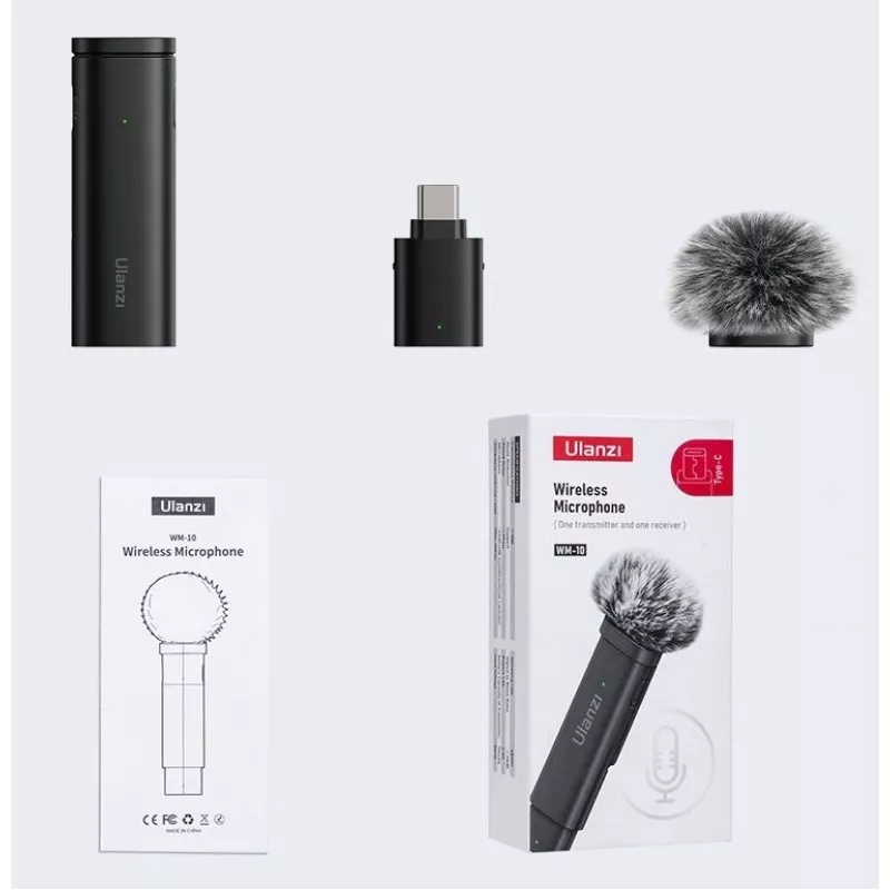 ULANZI WM-10-T USB-C bezdrôtový mikrofónový systém