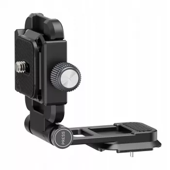 Ulanzi UKA08 Arca-Swiss rýchloupínacia doska so skrutkou 1/4 inch, čierna