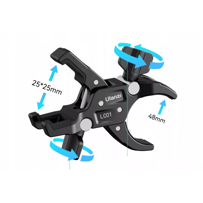 Ulanzi LC01 sada dvojguľového Magic Arm s 2x Super Clamp