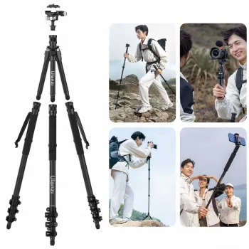 Ulanzi TT35 T068 5-in-1 profesionálny fotografický statív 146 cm karbón