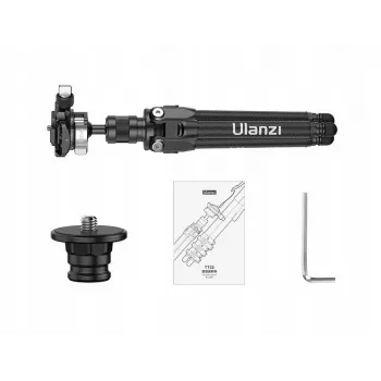 ULANZI TT35 karbónový mini statív 28 cm s guľovou hlavou, skrutka 1/4