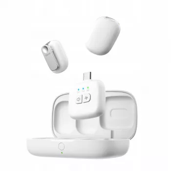 Ulanzi A30 Tiny bezdrôtová audio prenosová sada - USB-C, biela