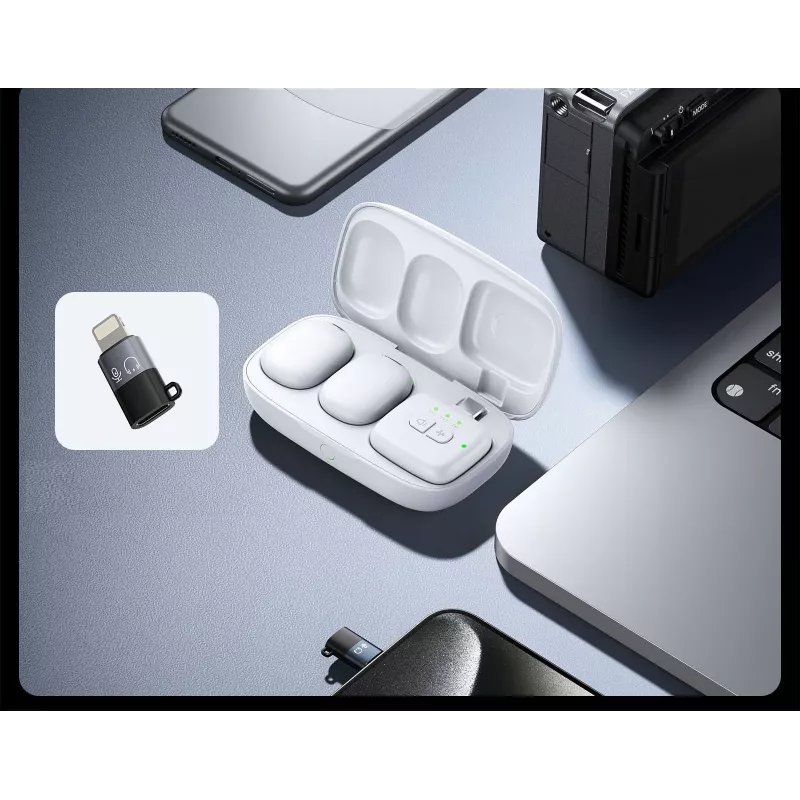 Ulanzi A30 Tiny bezdrôtová audio prenosová sada - USB-C, biela