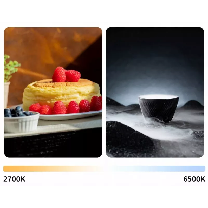 Ulanzi UA20 LED video svetlo - Bi-Color 2700K-6500K