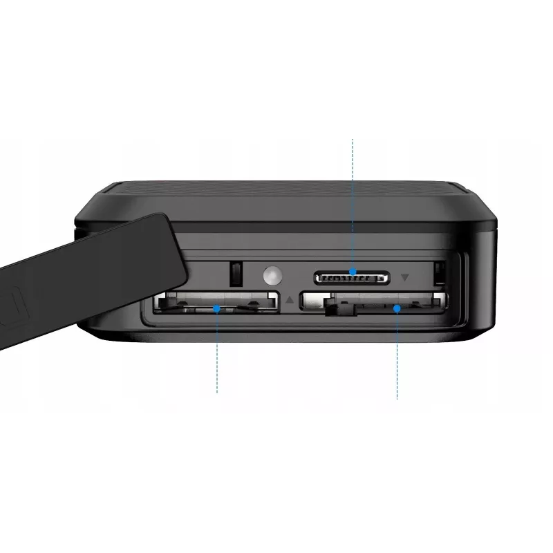 Ulanzi CRC10 puzdro na pamäťové karty 13 slotov + 3-in-1 čítačka kariet 10 Gbps CFexpress Type A SD microSD