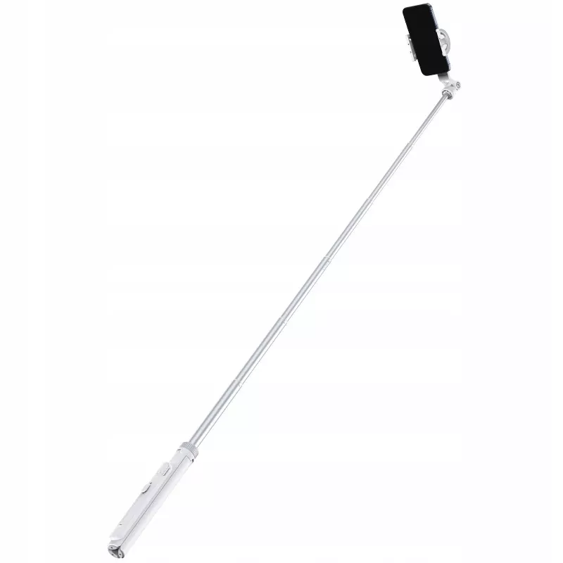 Ulanzi TT88 selfie tyč statív s Bluetooth diaľkovou spúšťou a výplňovým svetlom, biela