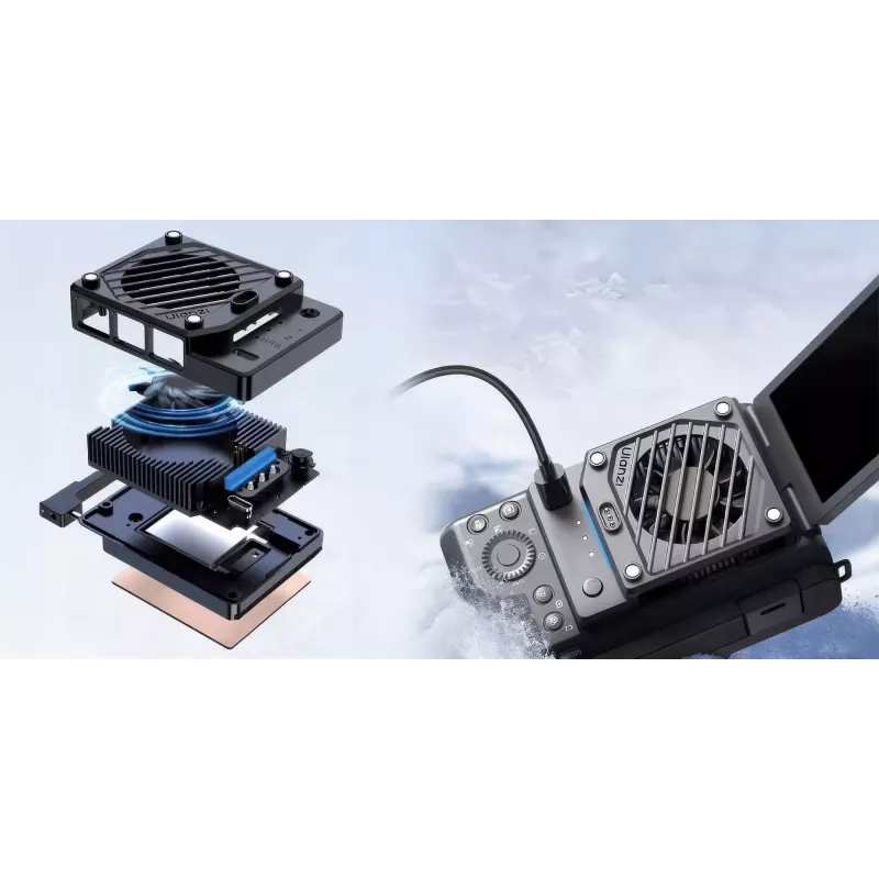 Ulanzi CU01 chladiaci ventilátor pre kameru so sadou batérie 3000mAh