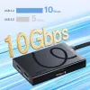 ULANZI H1 4-in-1 USB-C hub s HDMI 4K a 3x USB-C PD 3.0 10Gbps