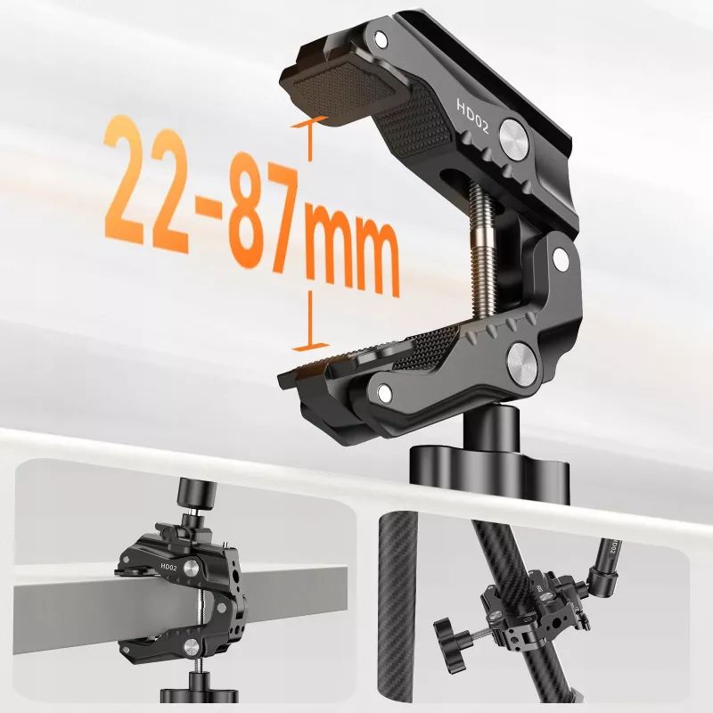 Ulanzi HD02 Magic Arm so svorkou, závit 1/4