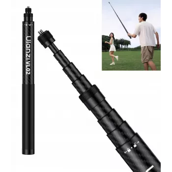 Ulanzi VL02 karbónová selfie tyč / monopod 2,7 m s držiakom na telefón a GoPro adaptérom