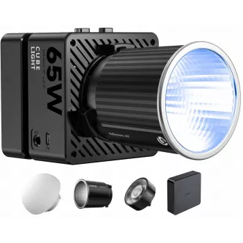 Ulanzi EC65 65W COB LED videolampa štúdiová lampa s Bowens Mount, 2700K-6500K, CRI≥95, TLCI≥96, Bluetooth app ovládanie