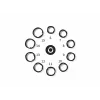 RingConn Sizing Kit pre Gen3 sivá 6-15