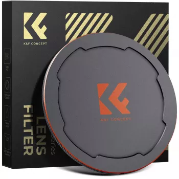K&F Concept M-Cap magnetický kryt objektívu 95mm čierny