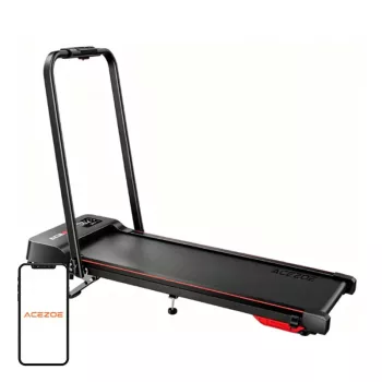 ACEZOE P12 skladací elektrický bežiaci pás (čierny a červený)
