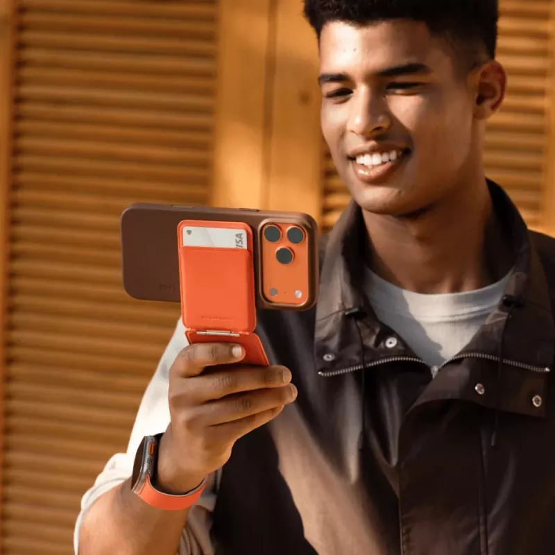 Moft Movas Snap Tripod MagSafe magnetický stojan na telefón, peňaženka a statív - Sunrise
