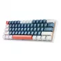 MACHENIKE K500-B61 60% mechanická herná klávesnica, Outemu Blue Switches, RGB podsvietenie, modrá/biela