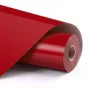 LOKLIK Basic Heat Transfer Vinyl - červená - 30,5 x 180 cm (12 palcov x 6 stôp)