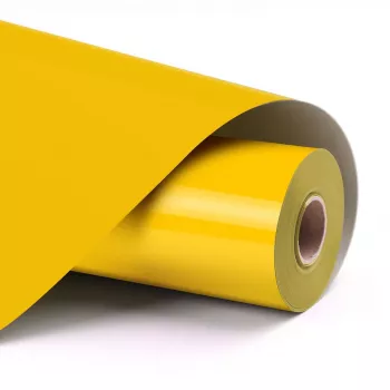 LOKLiK Basic Heat Transfer Vinyl - žltá - 30,5 x 180 cm