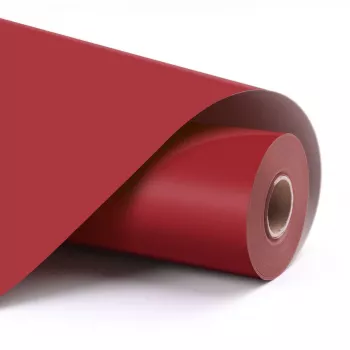 LOKLIK Permanent Adhesive Vinyl Film Matte Red 30.5 x 180 cm (12 palcov x 6 palcov)
