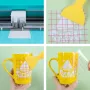 LOKLIK Permanent Adhesive Vinyl Glossy - zlatá - 30.5 x 180 cm