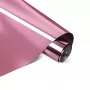 LOKLIK Permanent samolepiaca vinylová fólia Mirror-Metallic Silver 30x180 cm
