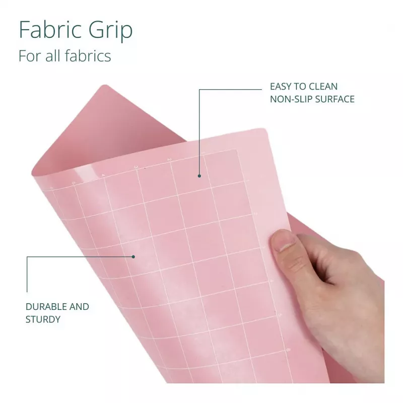 LOKLIK podložka na rezanie balenie 3 ks - Pink Fabric Grip