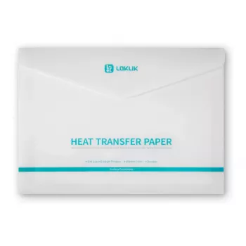 LOKLIK Europe Transfer Paper Sheets - Dark - balenie 8 ks