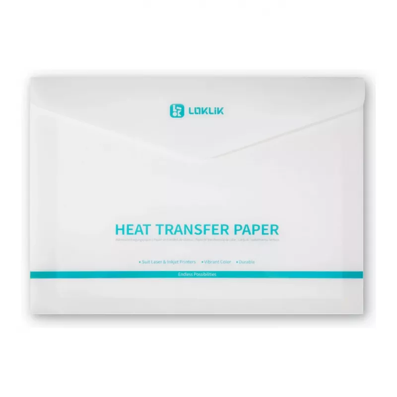 LOKLIK Europe Transfer Paper Sheets - Light - balenie 8 ks