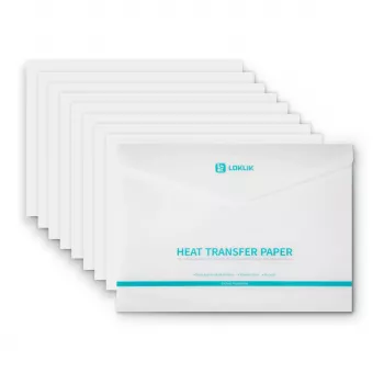 LOKLIK Europe Transfer Paper Sheets - Light - balenie 8 ks