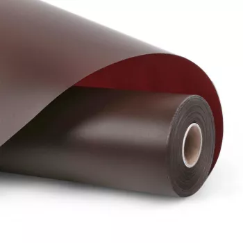 LOKLIK Permanentná samolepiaca vinylová fólia matná - Tmavá kávová - 30,5 x 180 cm (12